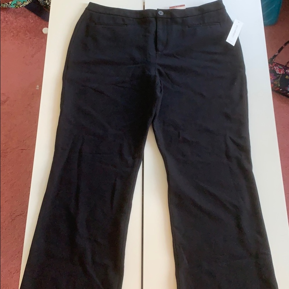 Coldwater creek black dress pants size 16